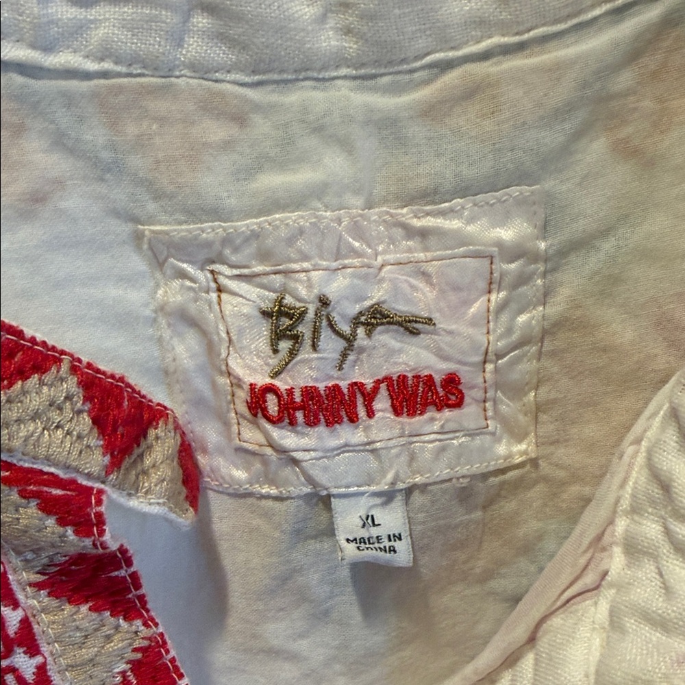 Johnny Was Dress with Detailed Unique Embroidery XL - Picture 2 of 13